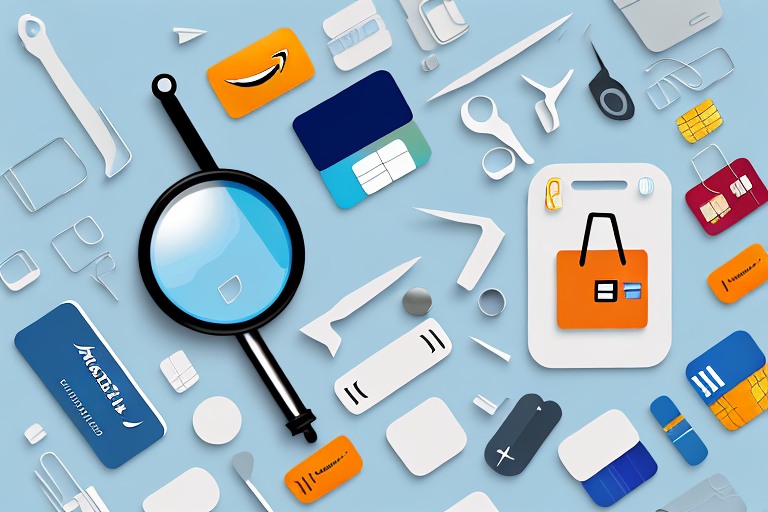 Various amazon product tools such as a magnifying glass