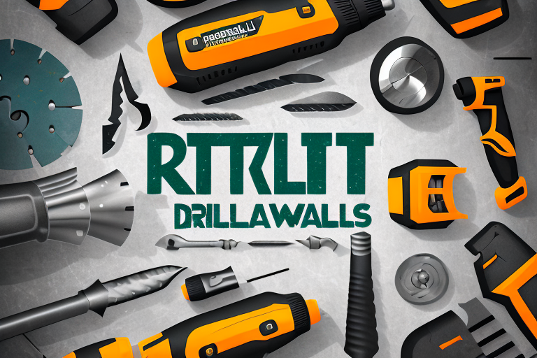 Various rockhard tools and drills