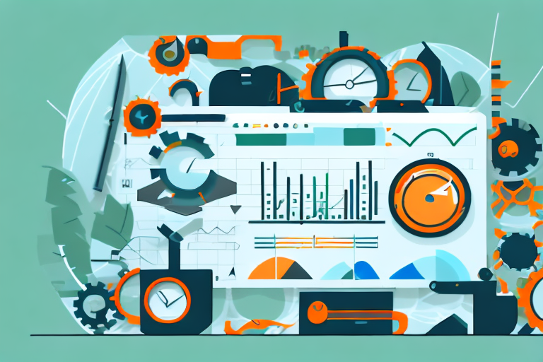 A dynamic toolbox filled with various tools such as a magnifying glass