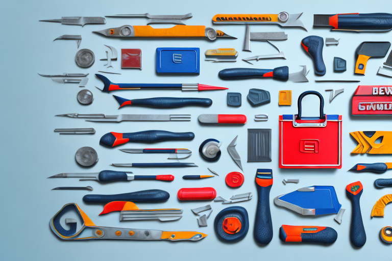 A toolbox filled with various digital tools