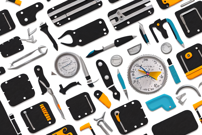 A toolbox filled with various tools