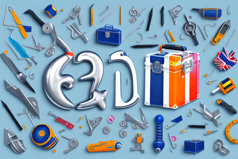 A toolbox filled with various digital tools