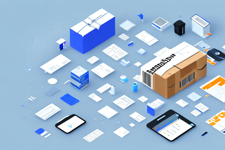 Various amazon fba tools such as a barcode scanner