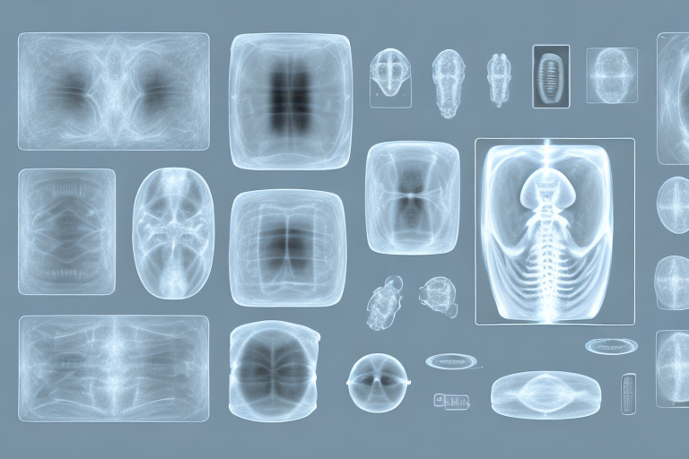 An x-ray machine scanning an array of various amazon products