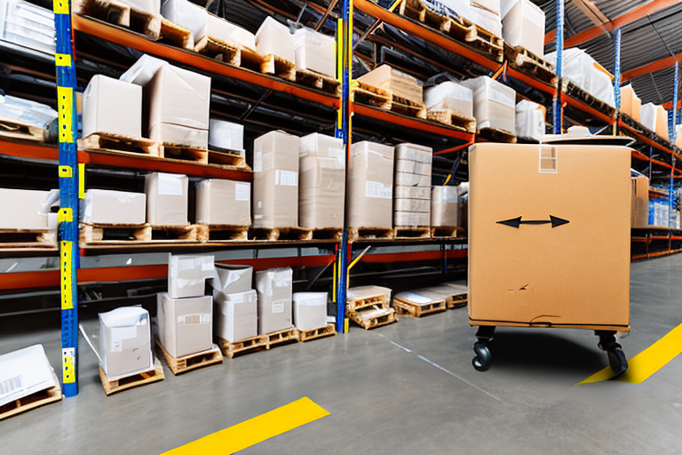 A warehouse filled with various goods