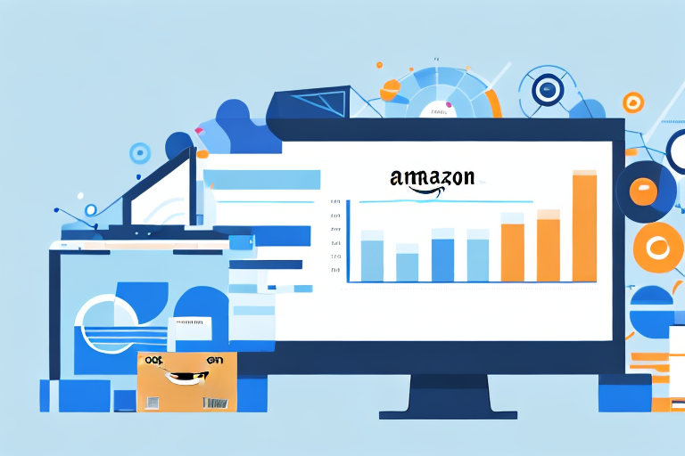 A computer screen displaying an amazon fba dashboard with various graphs and charts