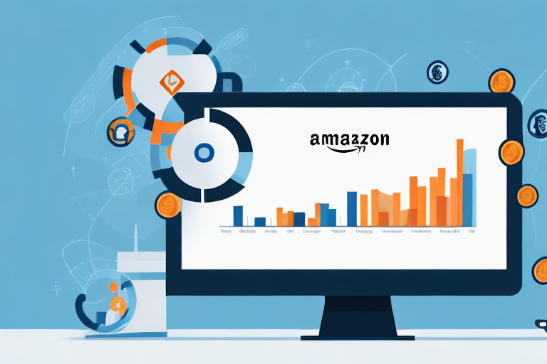 A desktop computer screen displaying an amazon fba dashboard