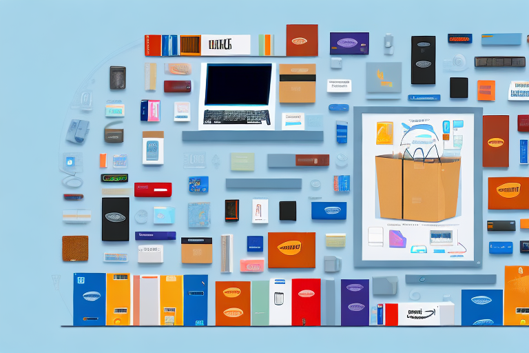 A computer showing an amazon fba dashboard