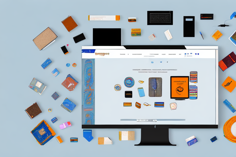 A computer screen displaying ebay and amazon fba interfaces